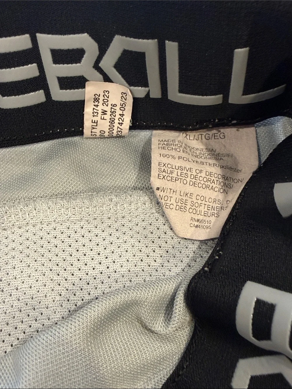 Under Armour baseball pants youth kids XL Light Gray Athletic style 1374382